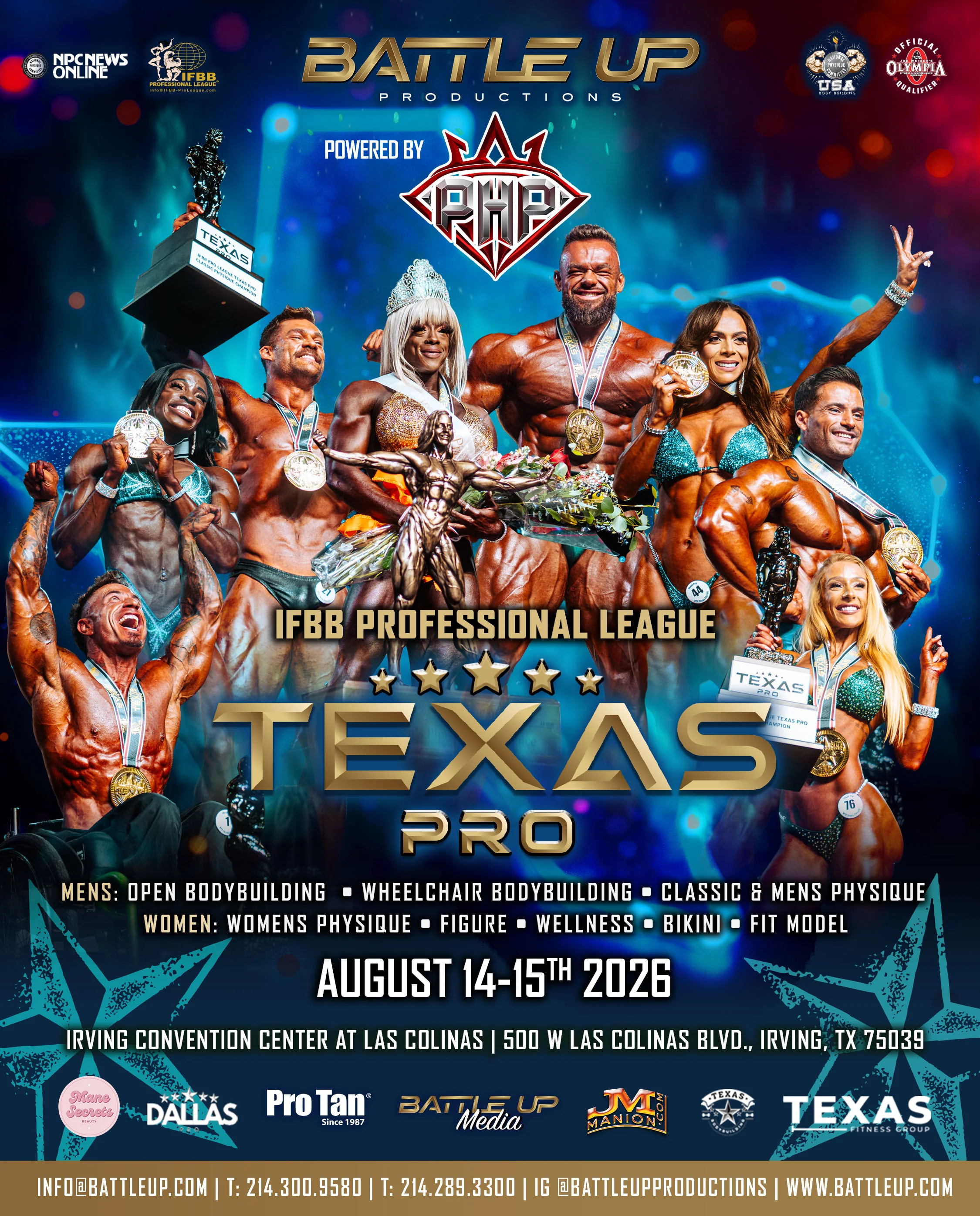 NPC Texas Classic & IFBB Pro League Texas Pro
